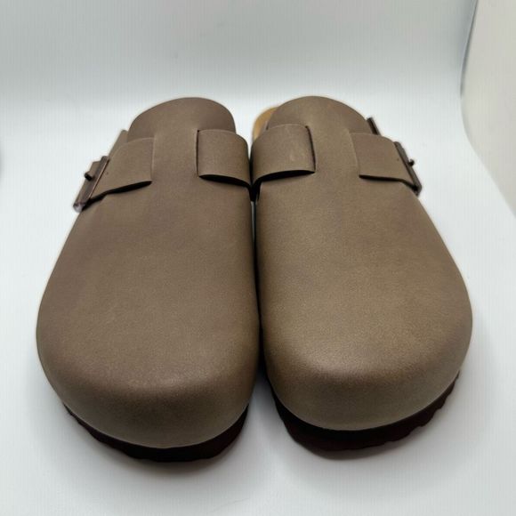 CUSHIONAIRE Womens Clog 6.5 BROWN - Picture 2 of 7